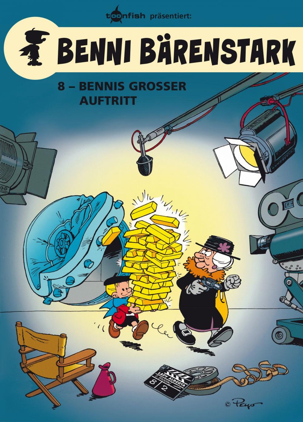 Big bigCover of Benni Bärenstark Bd. 8: Bennis großer Auftritt