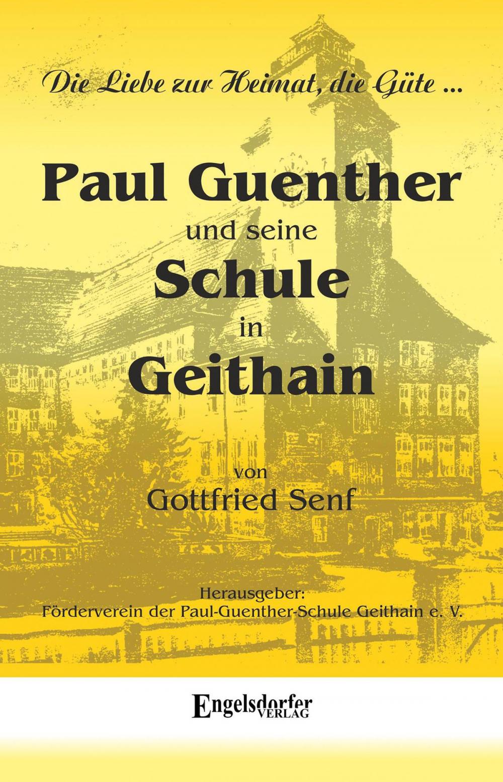 Big bigCover of Paul Guenther und seine Schule in Geithain