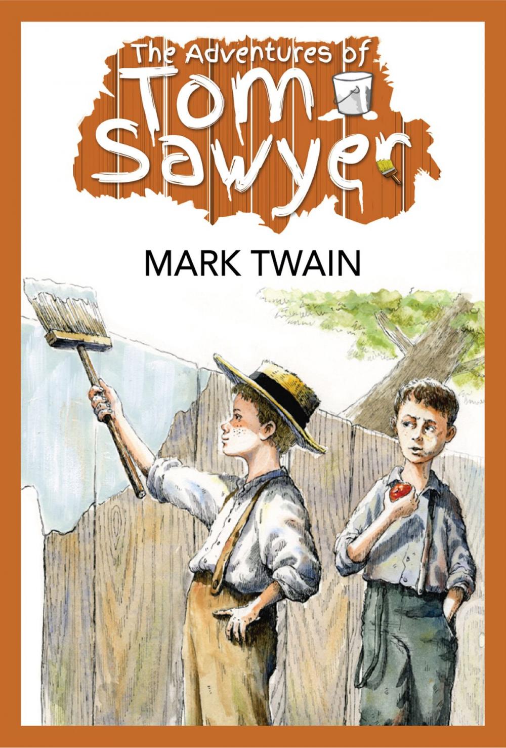 Big bigCover of The Adventures of Tom Sawyer (Illustrated Edition)