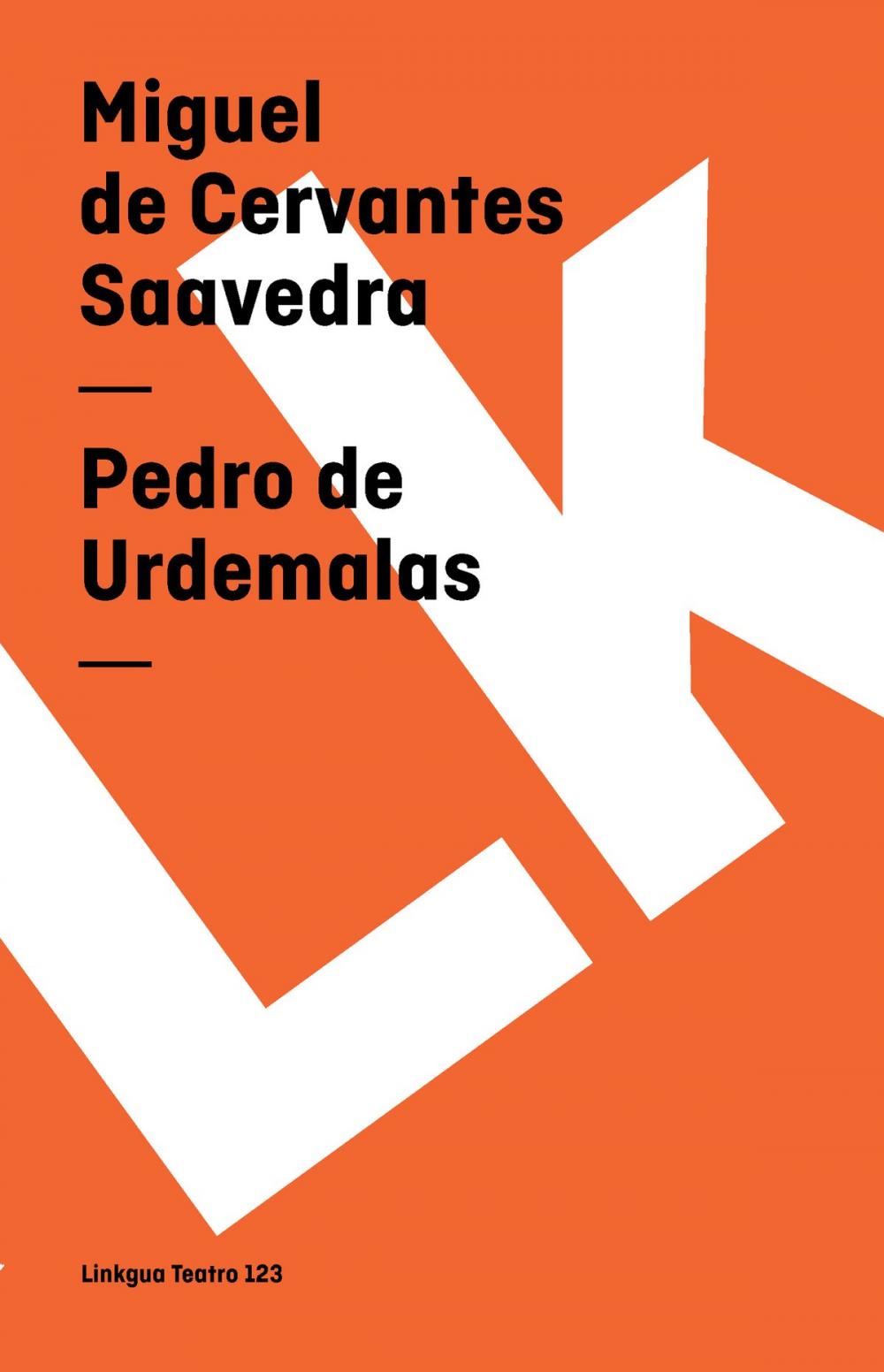 Big bigCover of Pedro de Urdemalas