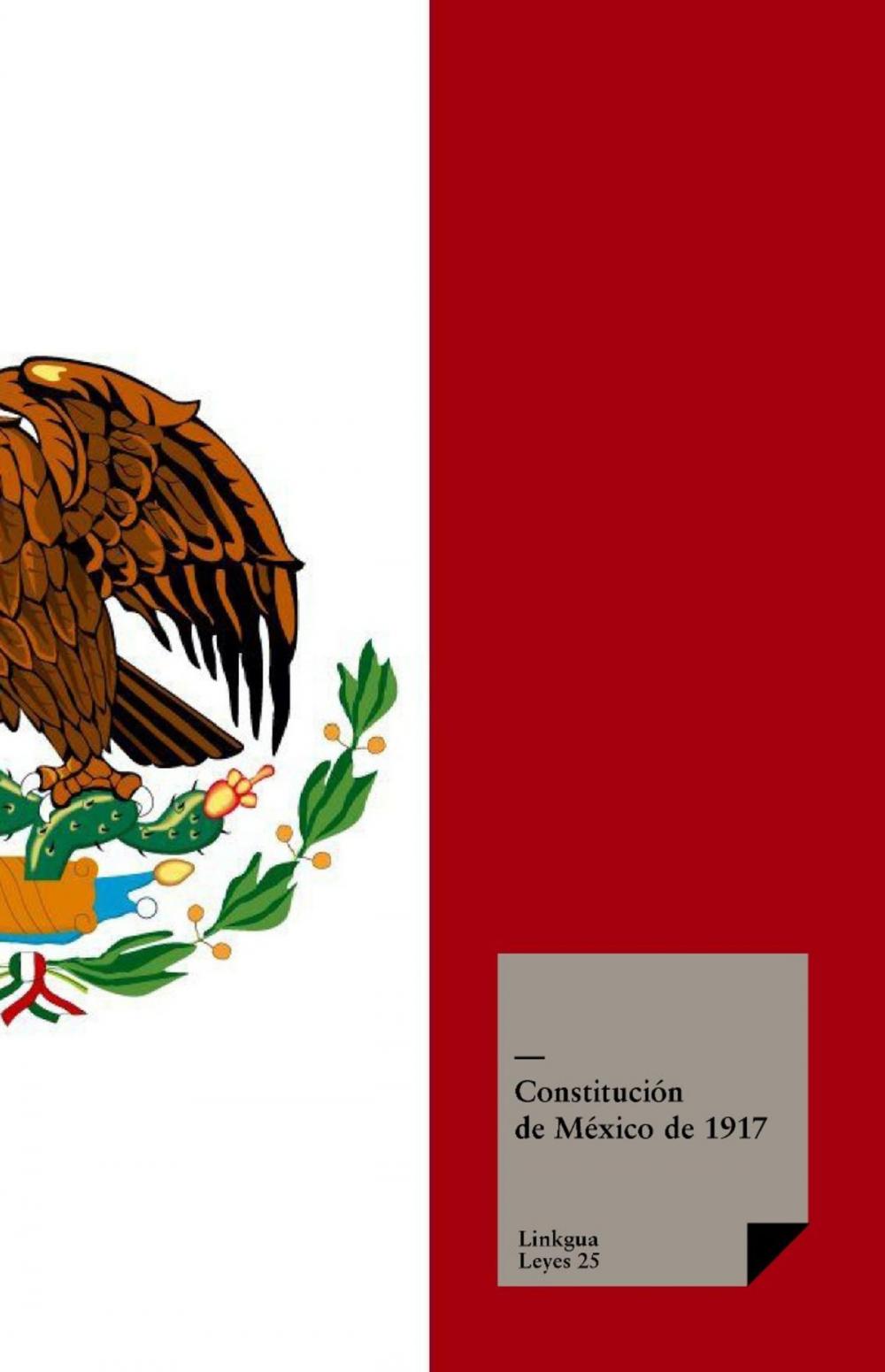 Big bigCover of Constitución de México