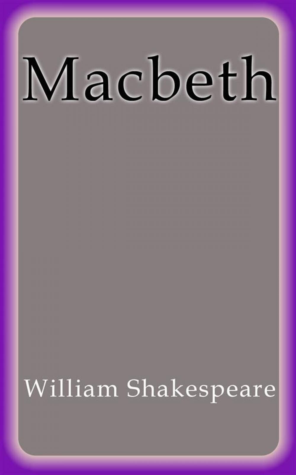 Big bigCover of Macbeth