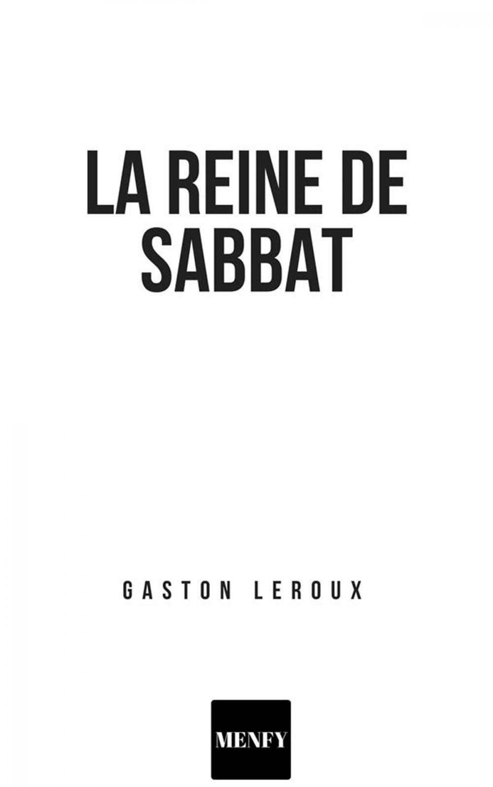 Big bigCover of La reine du sabbat