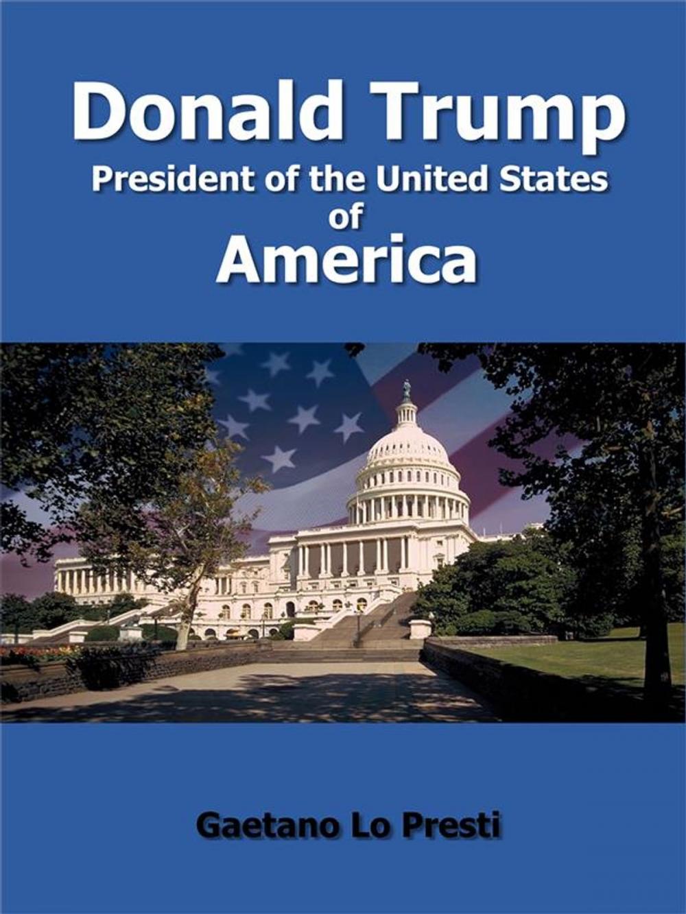 Big bigCover of Donald Trump - President of the United States of America