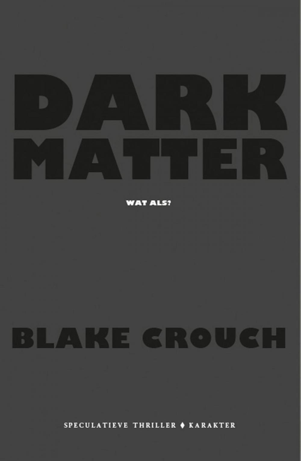 Big bigCover of Dark matter