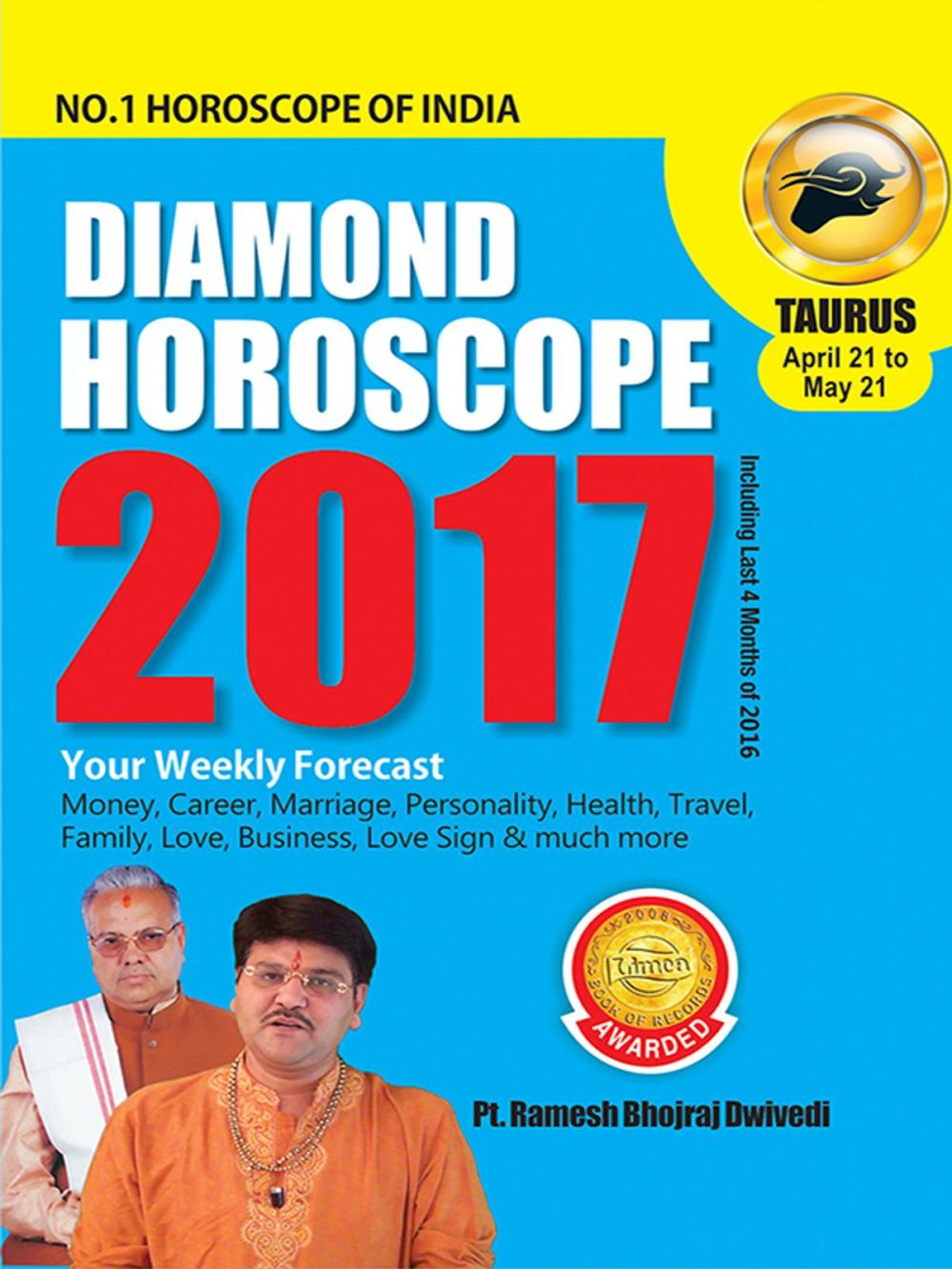 Big bigCover of Diamond Horoscope 2017 : Taurus