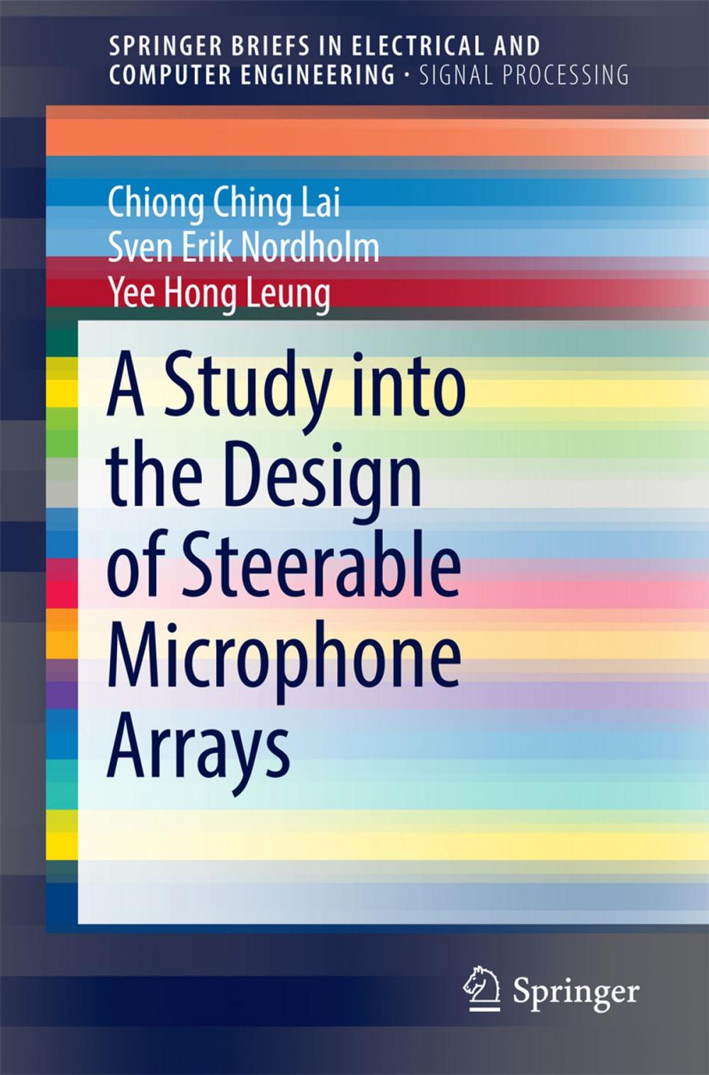 Big bigCover of A Study into the Design of Steerable Microphone Arrays