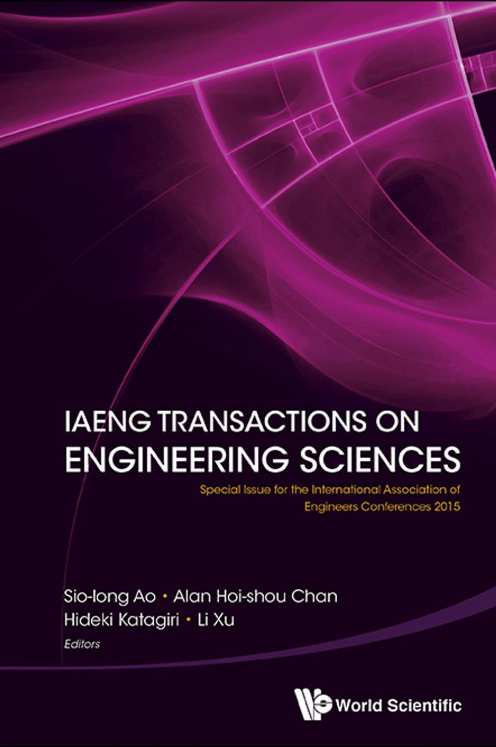 Big bigCover of IAENG Transactions on Engineering Sciences