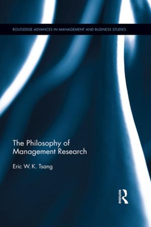 Cover of the book The Philosophy of Management Research by Greg Hutchins