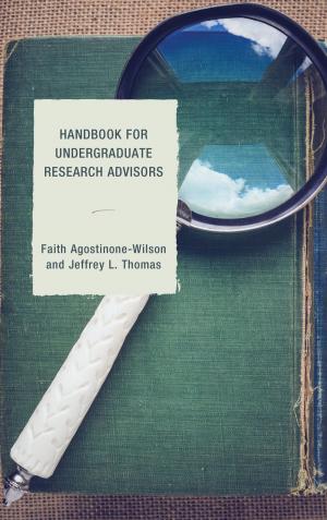 Cover of the book Handbook for Undergraduate Research Advisors by Pierre Lemieux