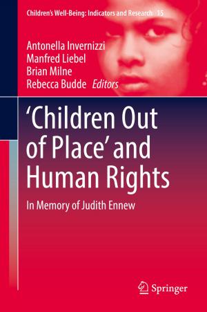 Cover of the book ‘Children Out of Place’ and Human Rights by Mark Henz
