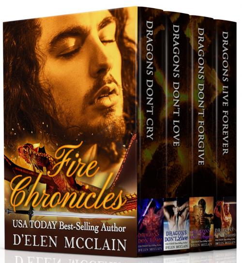 Cover of the book Fire Chronicles Box Set by D'Elen McClain, Four Carat Press