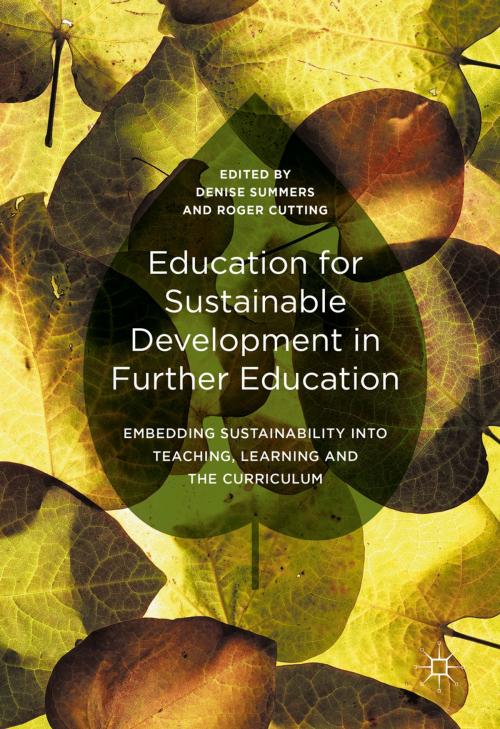 Cover of the book Education for Sustainable Development in Further Education by , Palgrave Macmillan UK