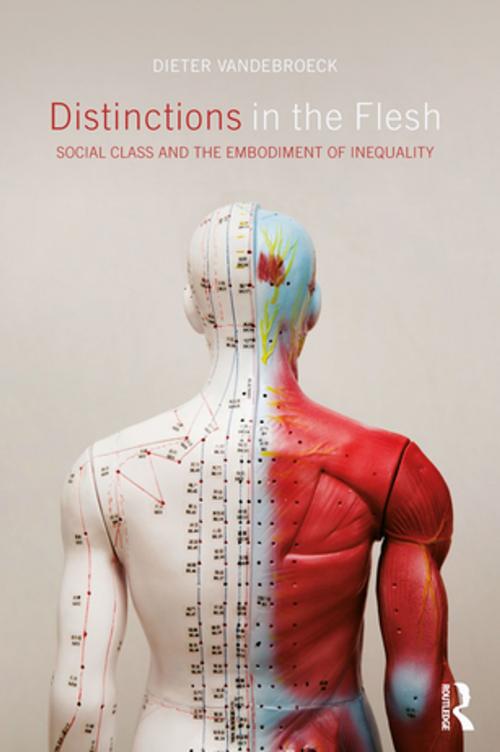 Cover of the book Distinctions in the Flesh by Dieter Vandebroeck, Taylor and Francis