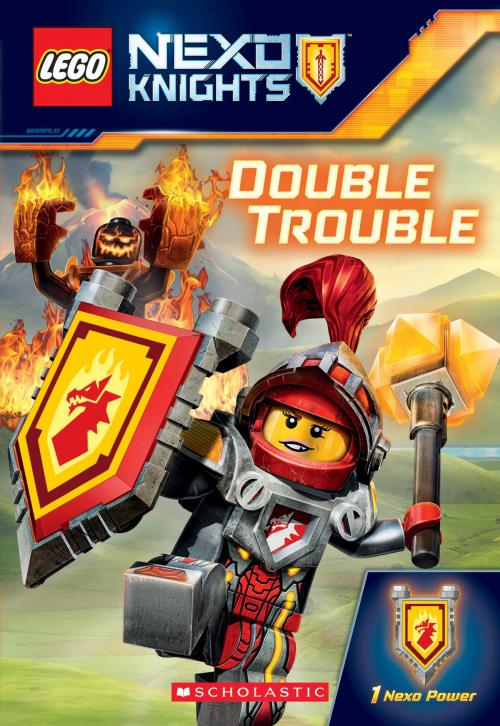 Cover of the book Double Trouble (LEGO NEXO Knights: Chapter Book) by Kate Howard, Scholastic Inc.