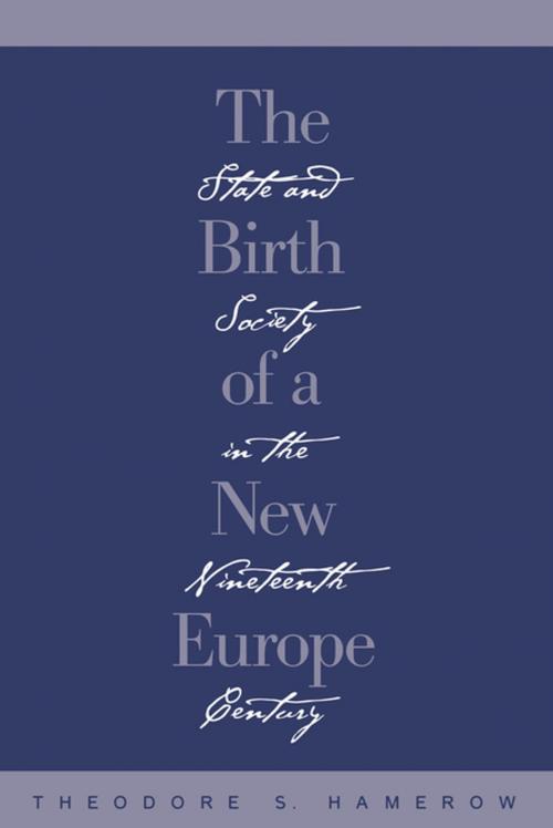 Cover of the book The Birth of a New Europe by Theodore S. Hamerow, The University of North Carolina Press