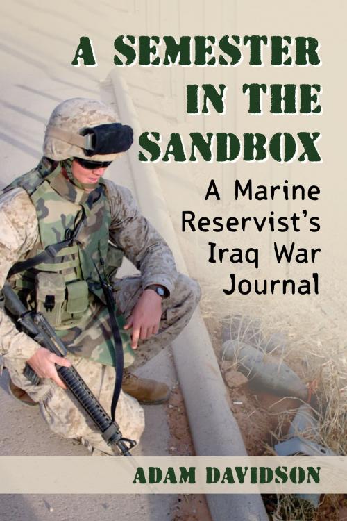 Cover of the book A Semester in the Sandbox by Adam Davidson, McFarland & Company, Inc., Publishers