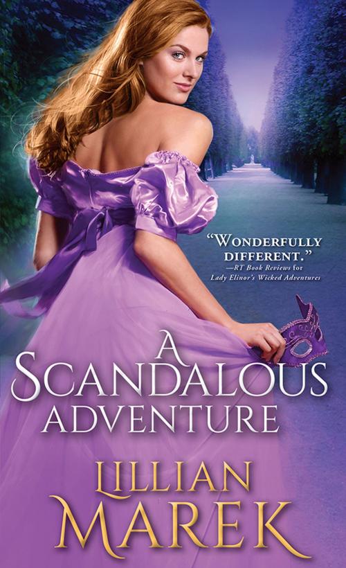 Cover of the book A Scandalous Adventure by Lillian Marek, Sourcebooks