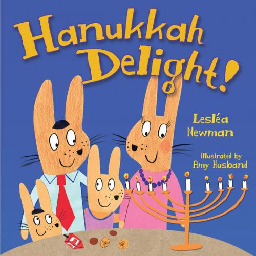 Cover of the book Hanukkah Delight! by Lesléa Newman, Lerner Publishing Group