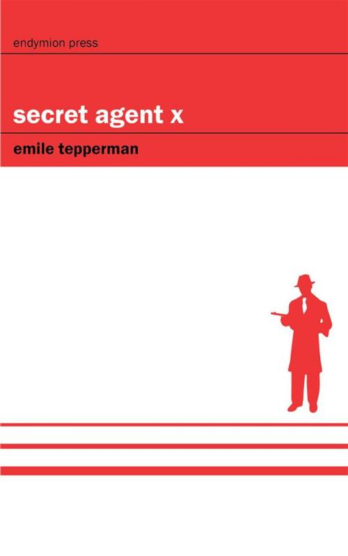 Cover of the book Secret Agent X by Emile Tepperman, Endymion Press