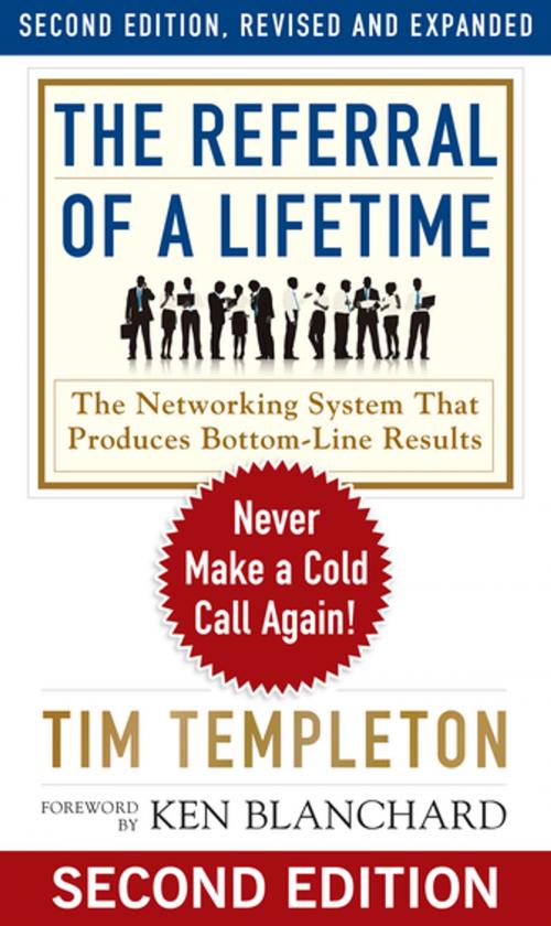 Cover of the book The Referral of a Lifetime by Tim Templeton, Berrett-Koehler Publishers