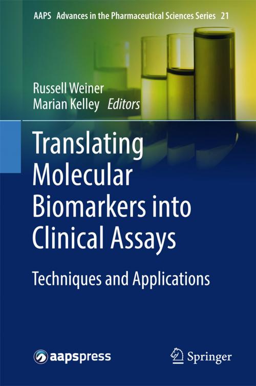 Cover of the book Translating Molecular Biomarkers into Clinical Assays by , Springer International Publishing