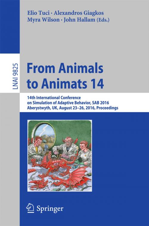 Cover of the book From Animals to Animats 14 by , Springer International Publishing