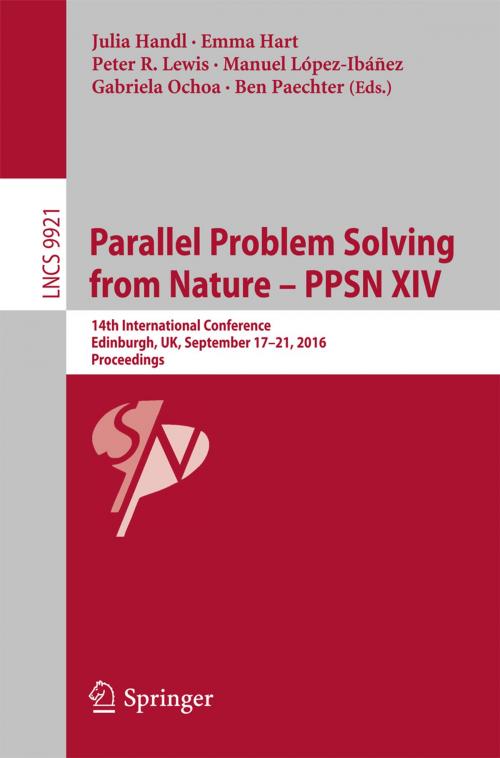 Cover of the book Parallel Problem Solving from Nature – PPSN XIV by , Springer International Publishing