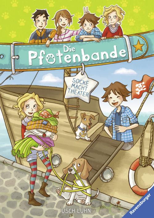 Cover of the book Die Pfotenbande 2: Socke macht Theater by Usch Luhn, Ravensburger Buchverlag