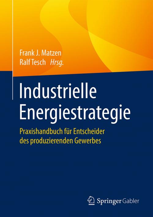 Cover of the book Industrielle Energiestrategie by , Springer Fachmedien Wiesbaden