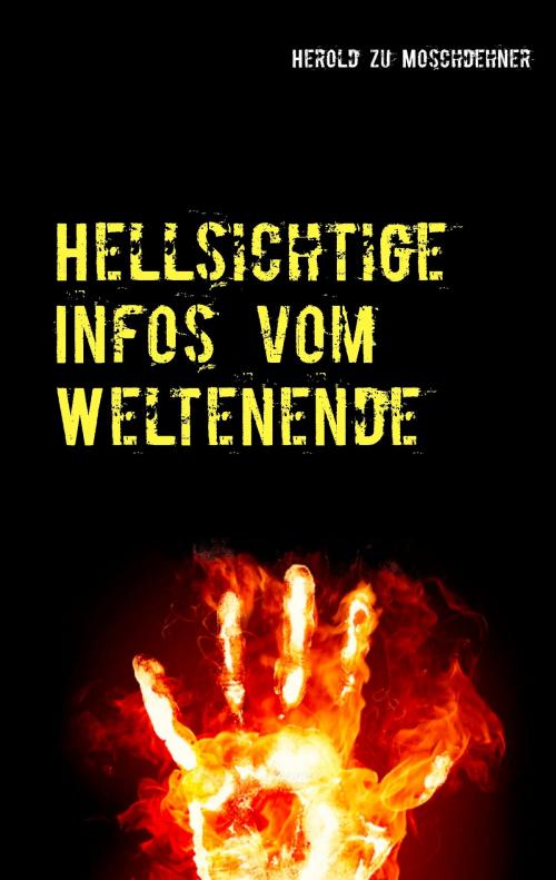 Cover of the book Hellsichtige Infos vom Weltenende by Herold zu Moschdehner, Books on Demand