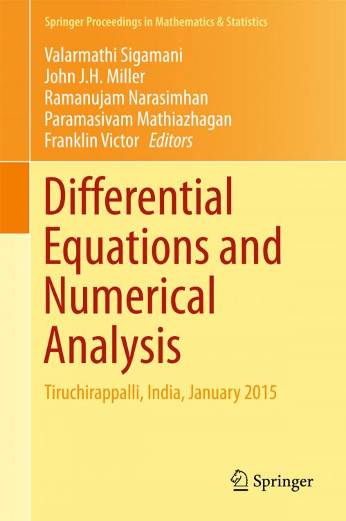 Cover of the book Differential Equations and Numerical Analysis by , Springer India