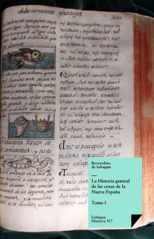 Cover of the book Historia general de las cosas de la Nueva España I by Bernardino de Sahagún, Red ediciones