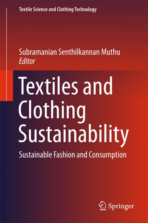 Cover of the book Textiles and Clothing Sustainability by , Springer Singapore