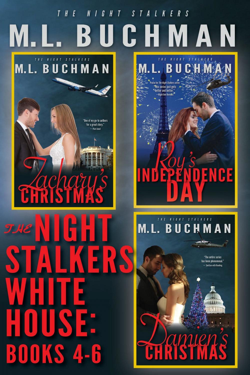 Big bigCover of The Night Stalkers White House: Books 4-6