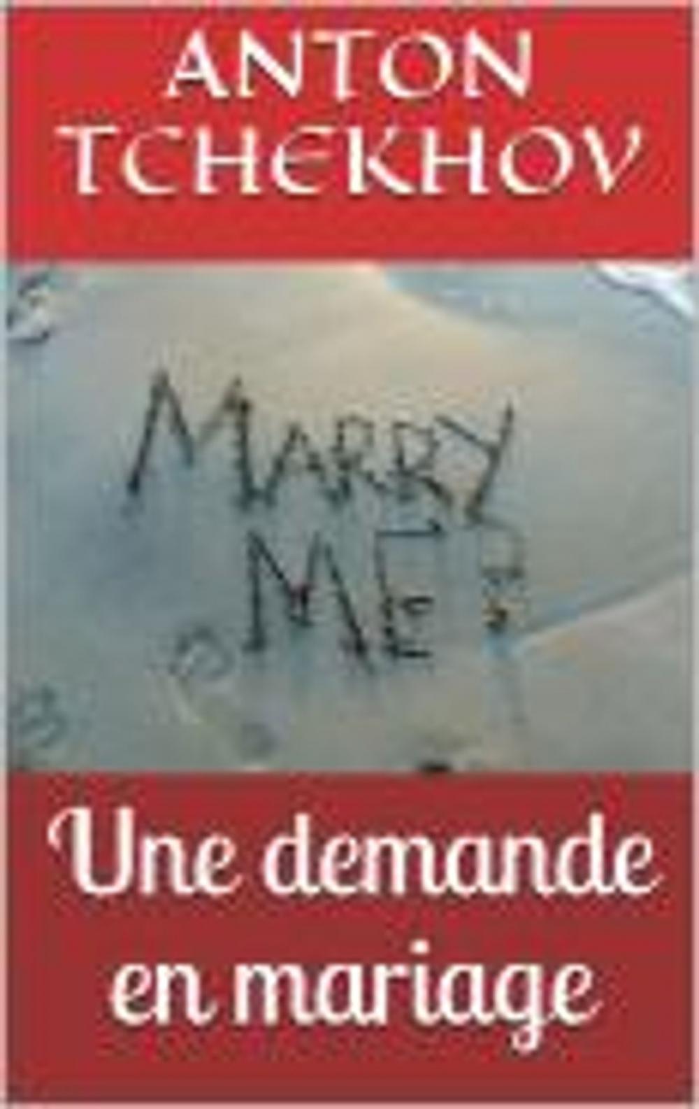 Big bigCover of Une demande en mariage