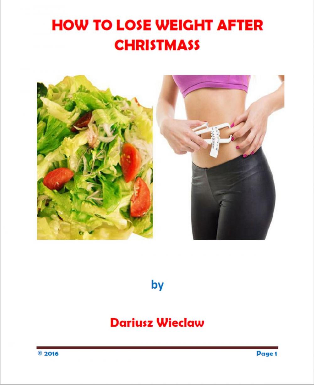 Big bigCover of How to lose weight after Christmass