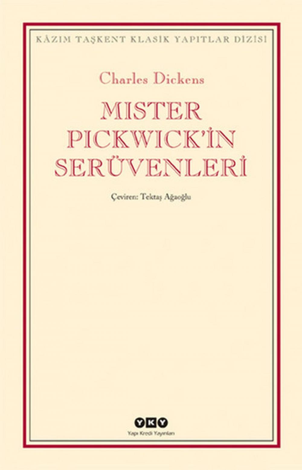 Big bigCover of Mister Pickwick'in Serüvenleri