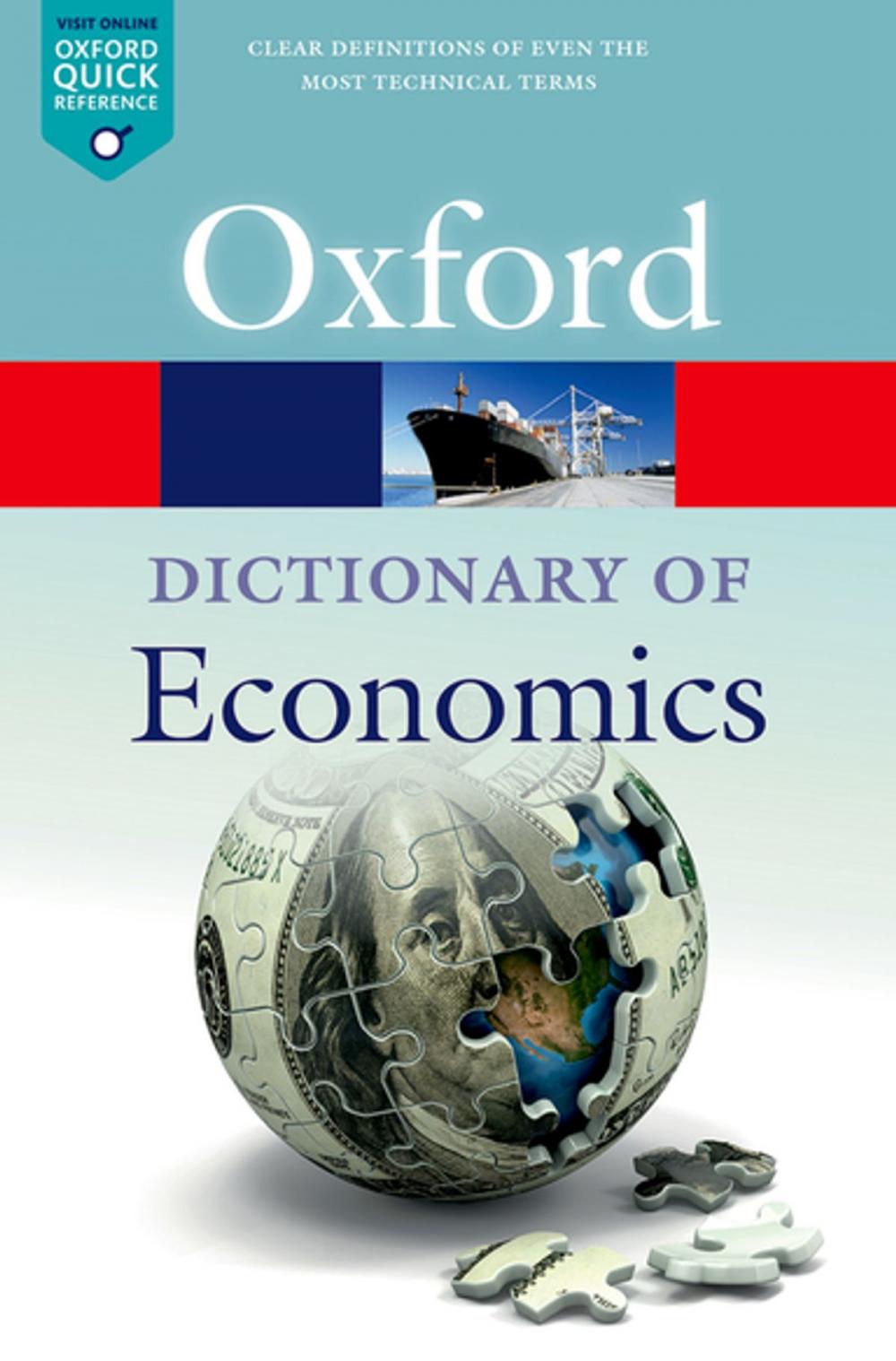 Big bigCover of A Dictionary of Economics