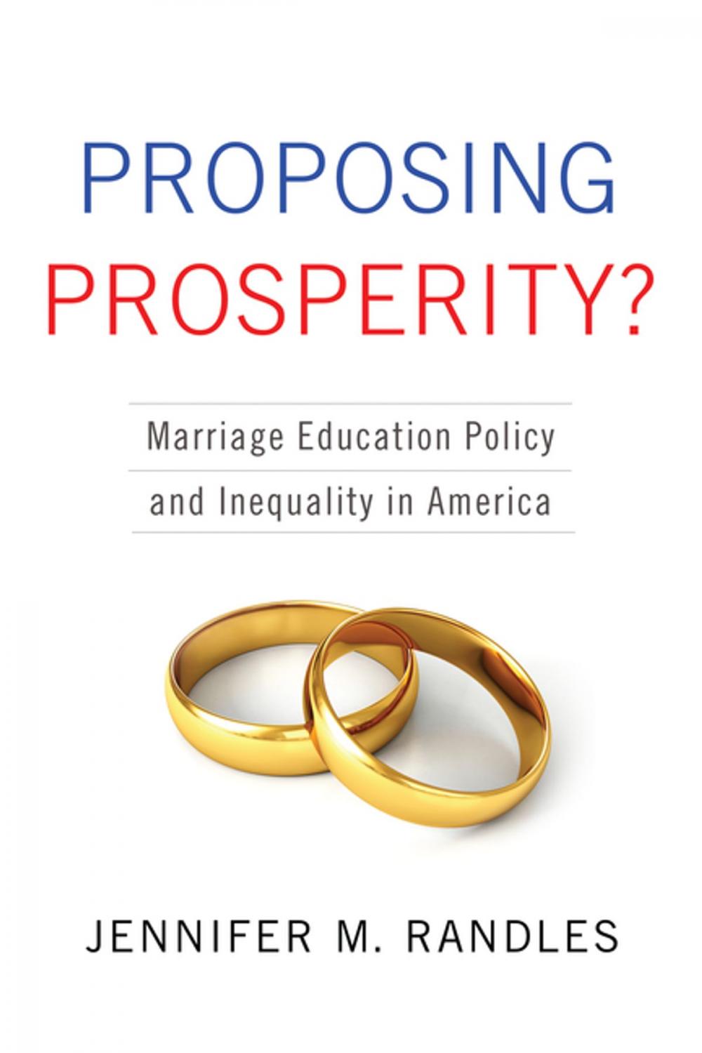 Big bigCover of Proposing Prosperity?