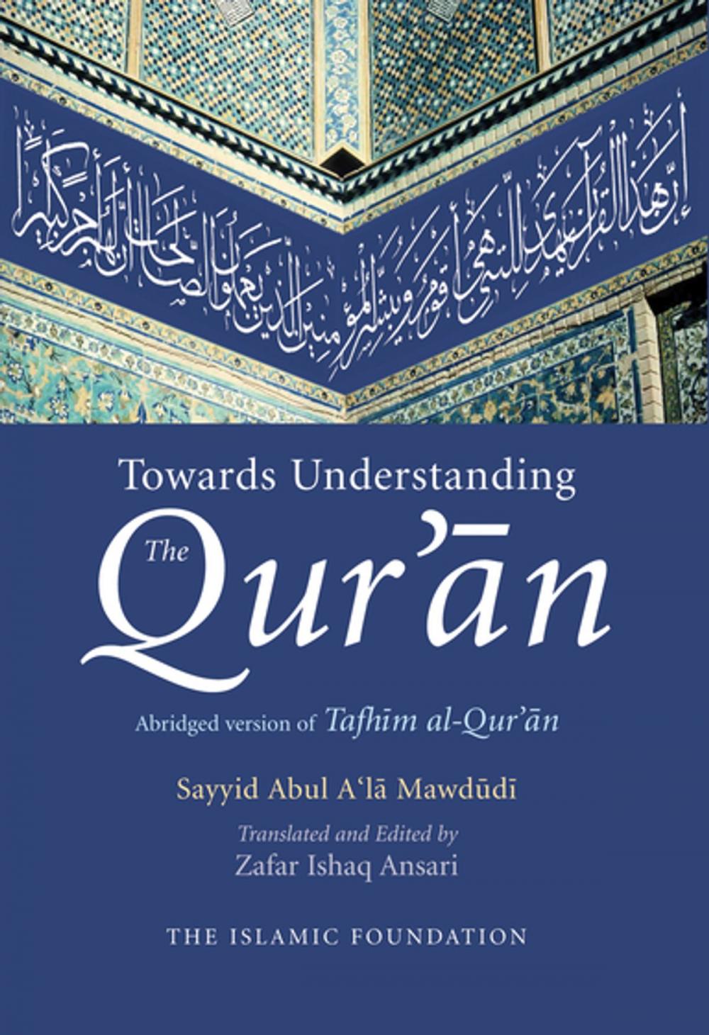Big bigCover of Towards Understanding the Qur'an