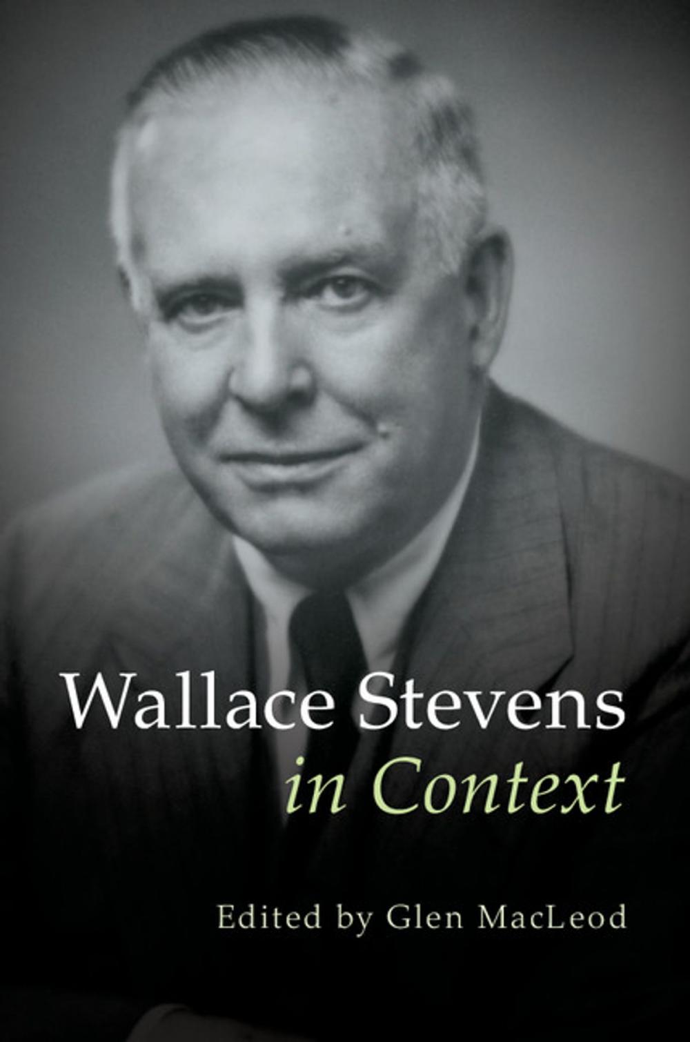 Big bigCover of Wallace Stevens in Context