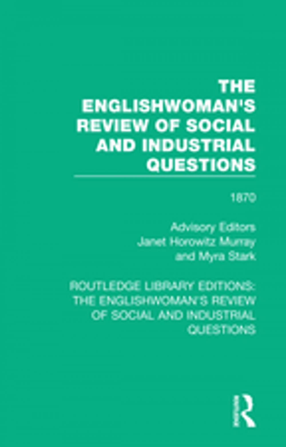 Big bigCover of The Englishwoman's Review of Social and Industrial Questions