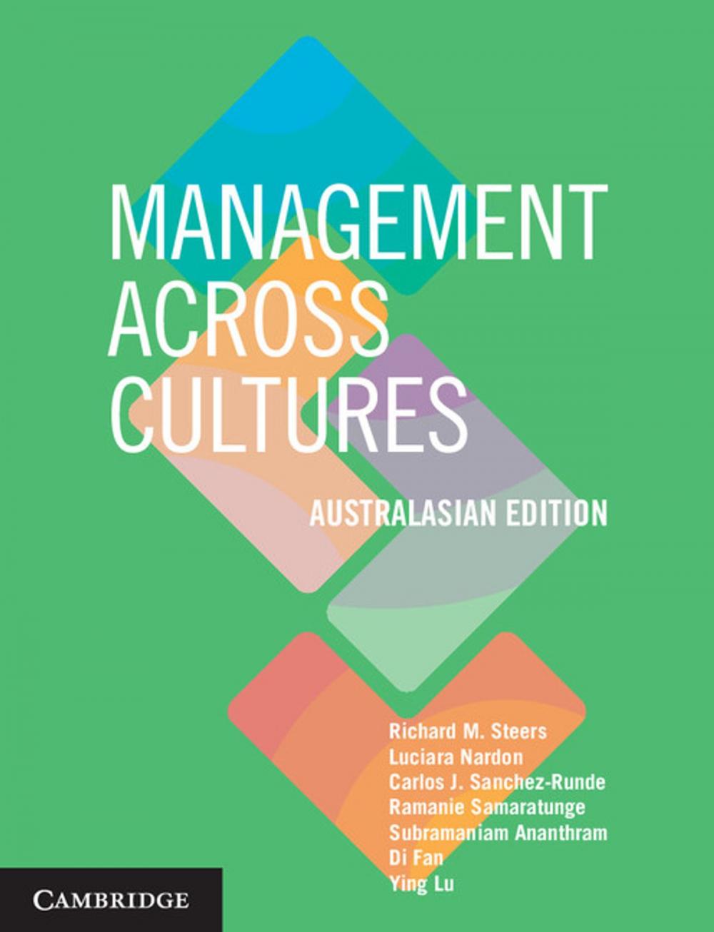 Big bigCover of Management across Cultures - Australasian Edition