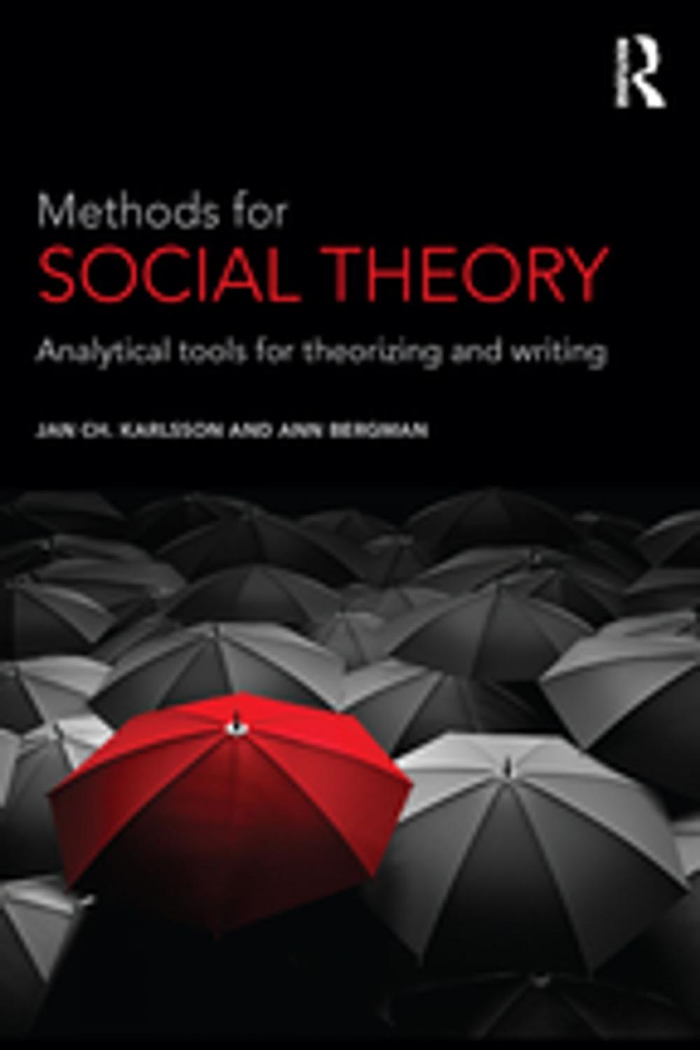 Big bigCover of Methods for Social Theory