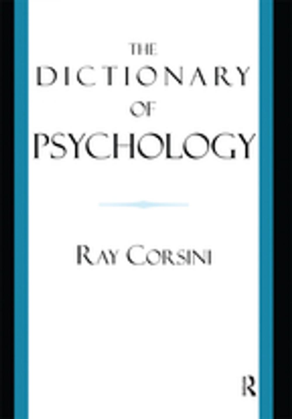 Big bigCover of The Dictionary of Psychology