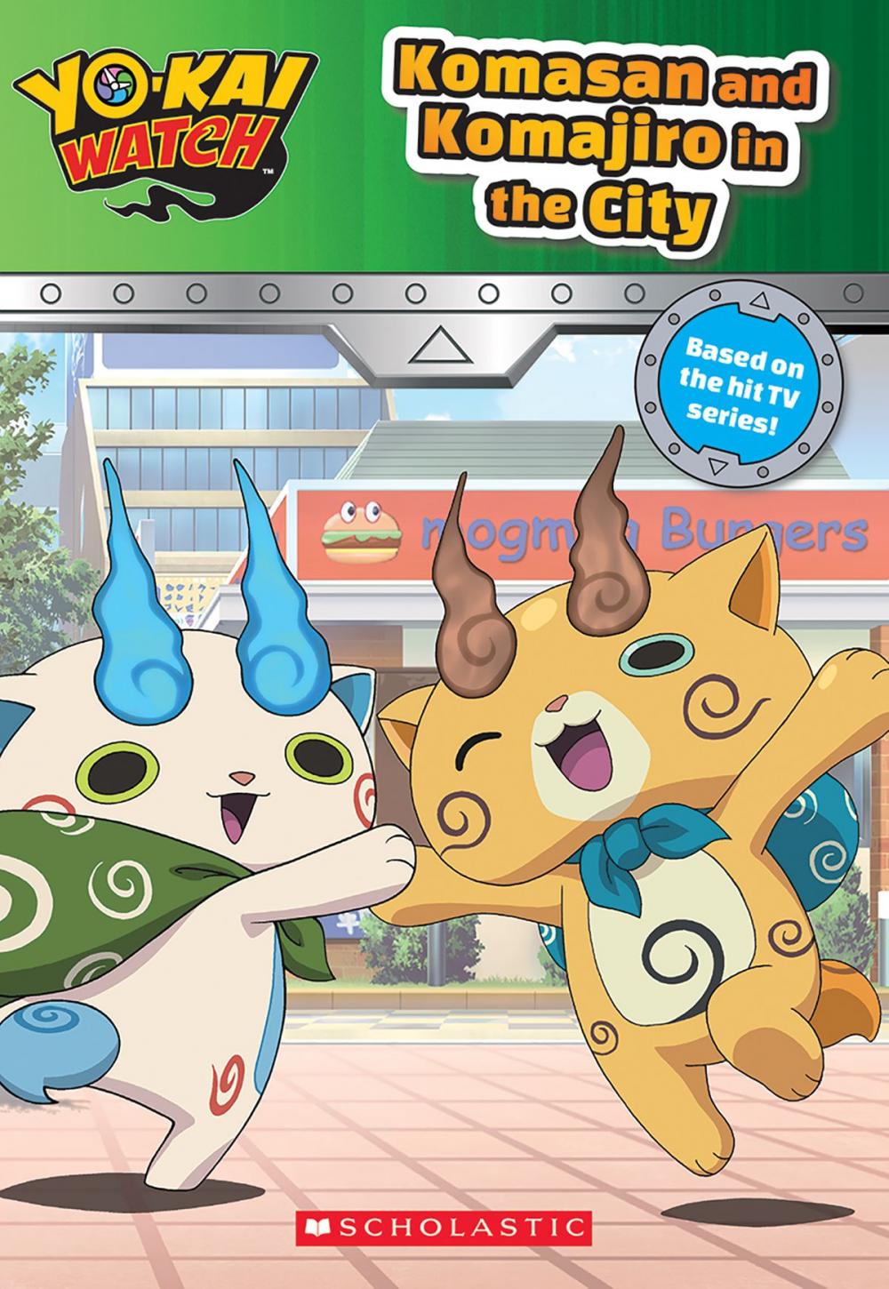 Big bigCover of Komasan and Komajiro in the City (Yo-kai Watch Chapter Book #2)