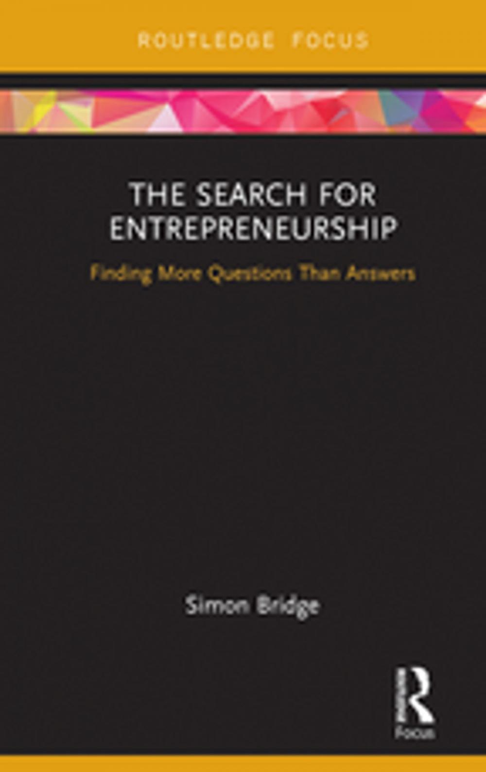 Big bigCover of The Search for Entrepreneurship