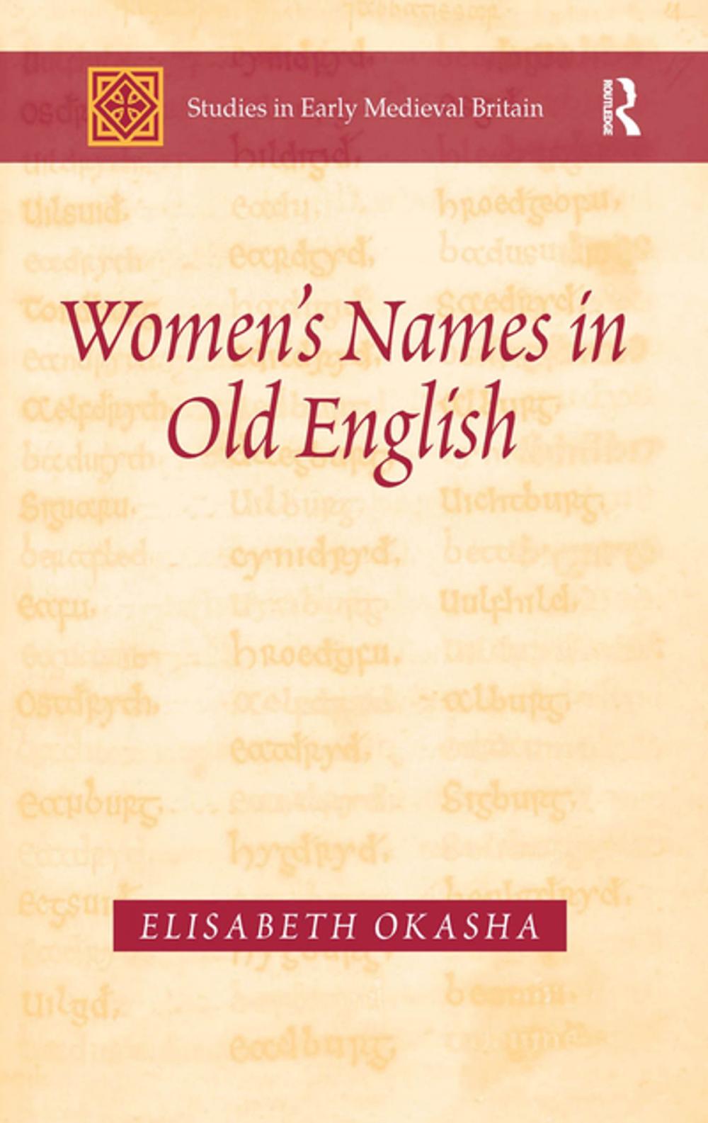 Big bigCover of Women's Names in Old English