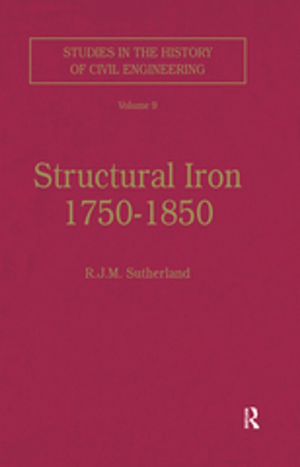 Big bigCover of Structural Iron 1750–1850